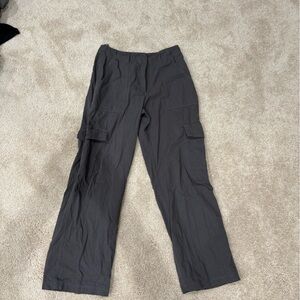 White Fox Boutique Charcoal Cargo Pants